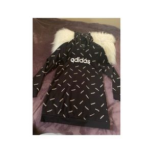 Adidas sweater Hoodie dress